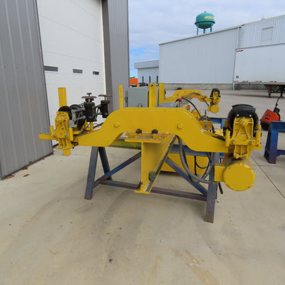 Yale 14' x 110' Free Standing Underhung Dual 3 Ton Wire Rope Bridge Crane 480V