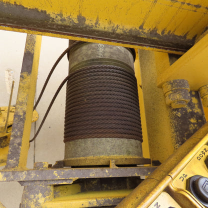 Yale 14' x 110' Free Standing Underhung Dual 3 Ton Wire Rope Bridge Crane 480V