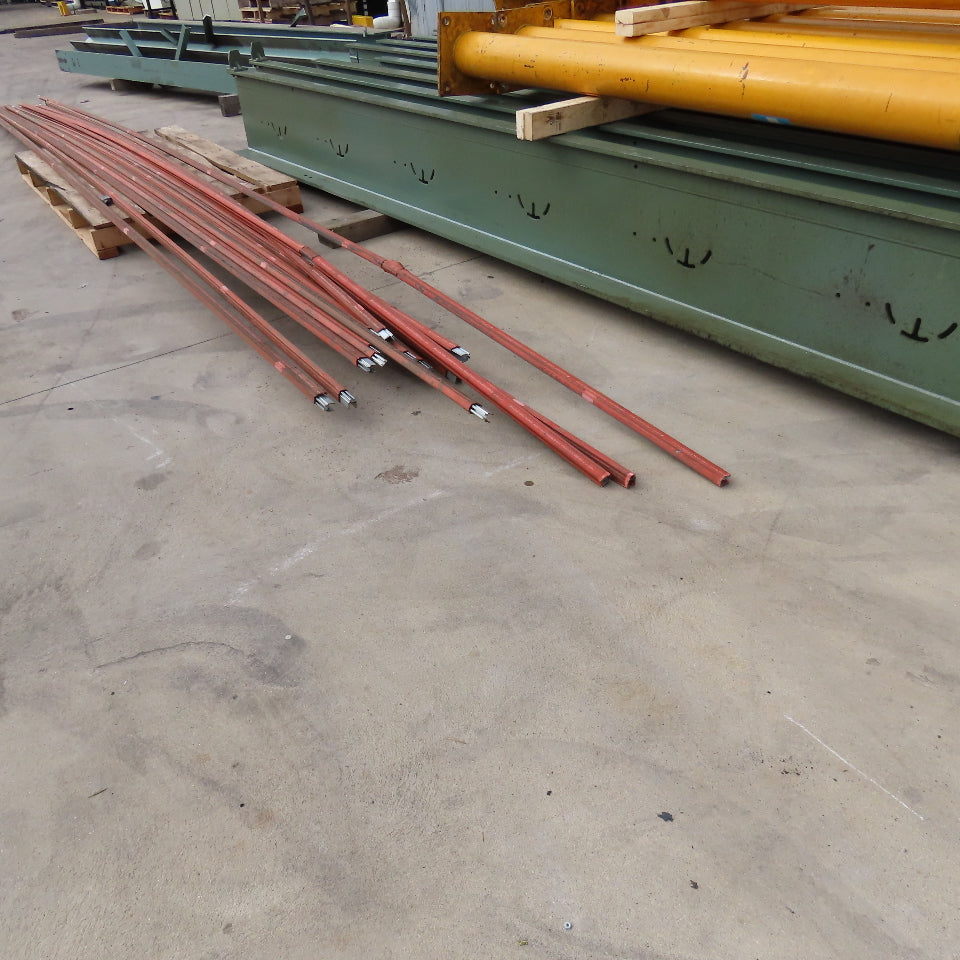 Yale 14' x 110' Free Standing Underhung Dual 3 Ton Wire Rope Bridge Crane 480V