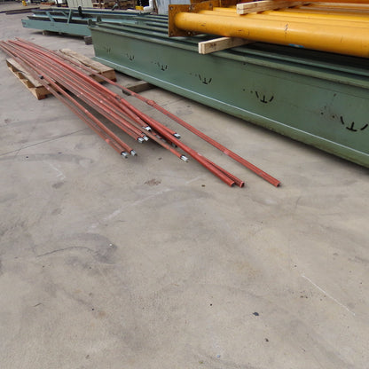 Yale 14' x 110' Free Standing Underhung Dual 3 Ton Wire Rope Bridge Crane 480V