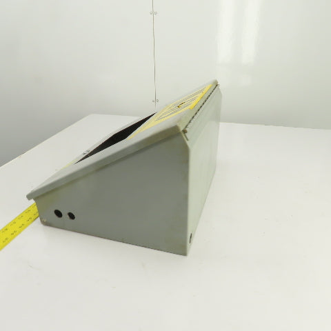 Saginaw SCE-16C16 16x16" Type 12 Sloped Front Console Operator Control Enclosure
