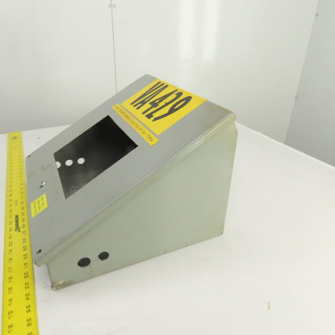 Saginaw SCE-16C16 16x16" Type 12 Sloped Front Console Operator Control Enclosure