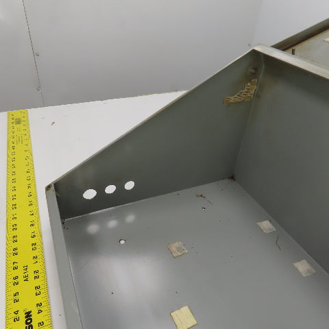Saginaw SCE-16C16 16x16" Type 12 Sloped Front Console Operator Control Enclosure