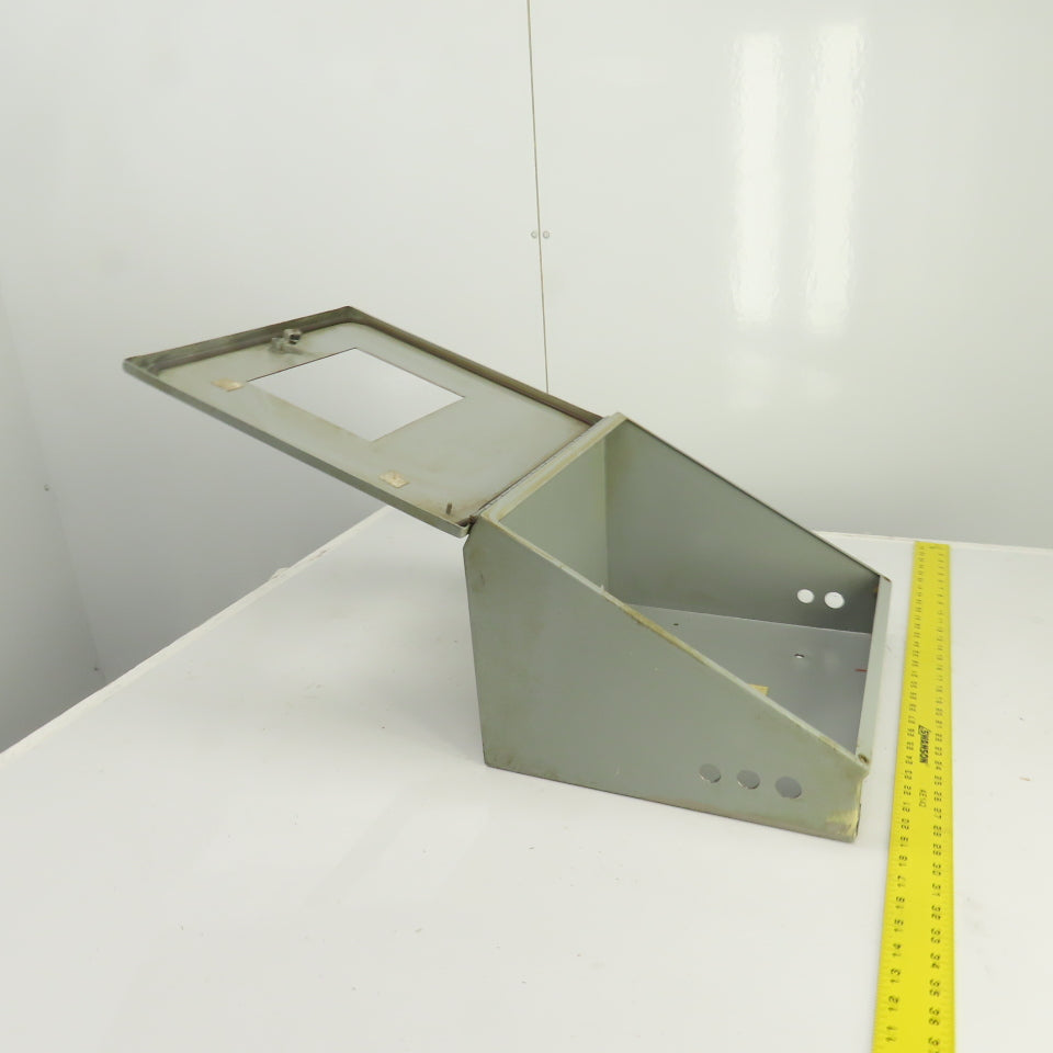 Saginaw SCE-16C16 16x16" Type 12 Sloped Front Console Operator Control Enclosure
