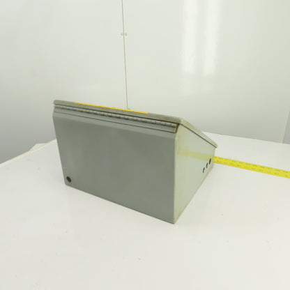 Saginaw SCE-16C16 16x16" Type 12 Sloped Front Console Operator Control Enclosure