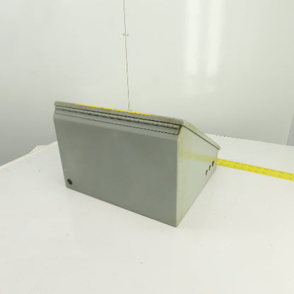 Saginaw SCE-16C16 16x16" Type 12 Sloped Front Console Operator Control Enclosure