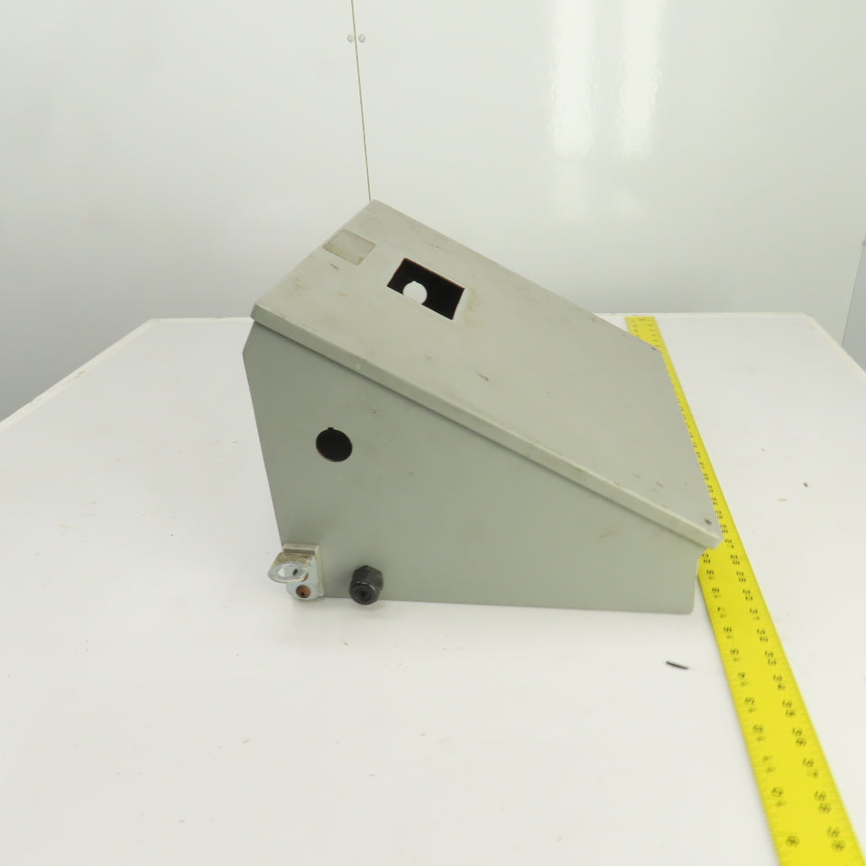Wiegmann WC16C16 16x16" Type 12 Sloped Front Operator Interface Consolet