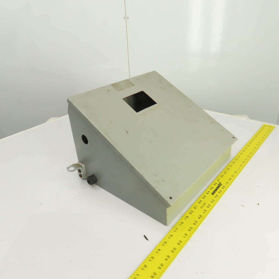 Wiegmann WC16C16 16x16" Type 12 Sloped Front Operator Interface Consolet