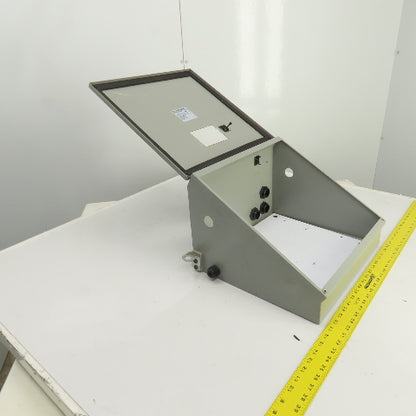 Wiegmann WC16C16 16x16" Type 12 Sloped Front Operator Interface Consolet