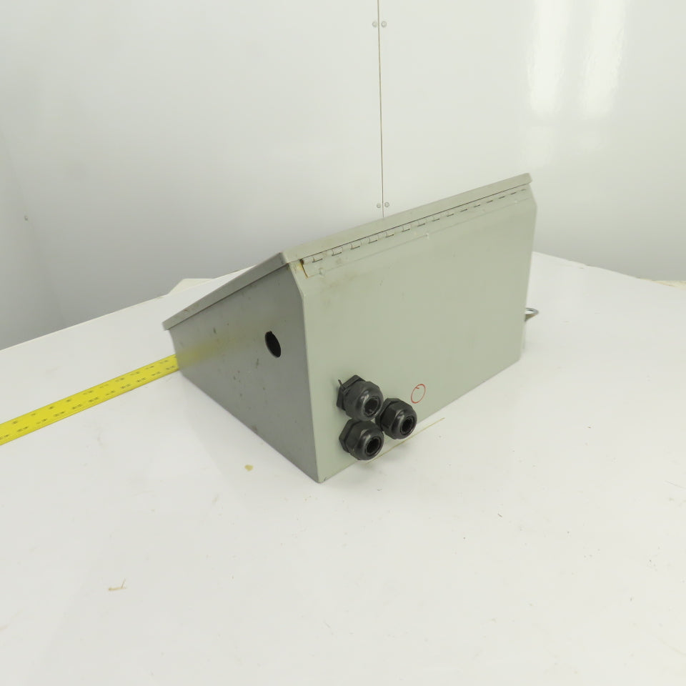 Wiegmann WC16C16 16x16" Type 12 Sloped Front Operator Interface Consolet