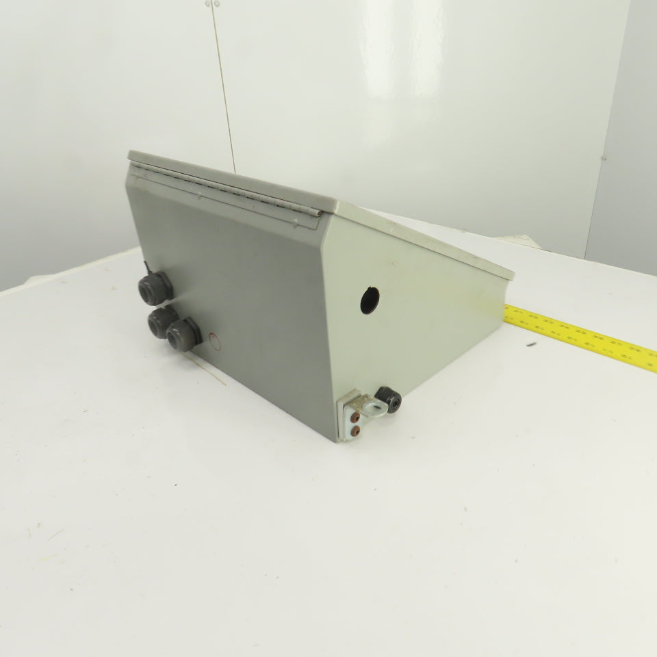 Wiegmann WC16C16 16x16" Type 12 Sloped Front Operator Interface Consolet