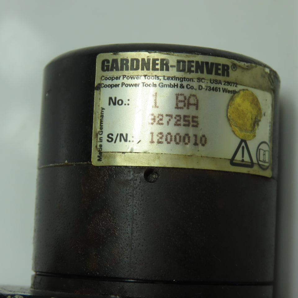 Gardner-Denver 1 VA 930381 Cooper Electric Nutrunner 3/8" End 1 BA 927255