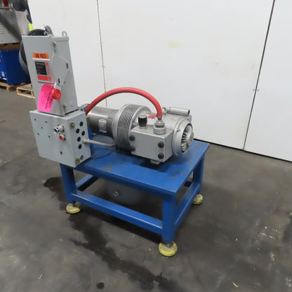 Rietschle VFT100 5Hp Rotary Vane Vacuum Pump 208-230/460V 100m3/h W/ Accumulator