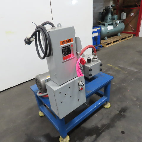 Rietschle VFT100 5Hp Rotary Vane Vacuum Pump 208-230/460V 100m3/h W/ Accumulator