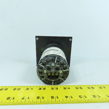 Crompton 387684 239-3024 Panel Mount DC Volts Voltmeter 0-100