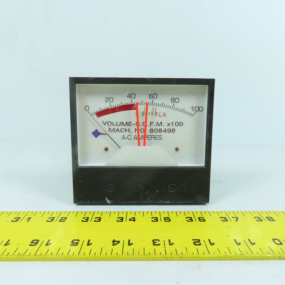 Crompton 387684 239-3024 Panel Mount DC Volts Voltmeter 0-100