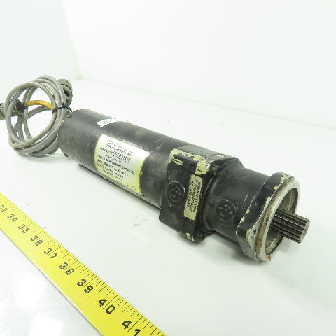 Atlas Copco K256871EX 303-027 Brushless Magnet Servo Motor W/Splined End