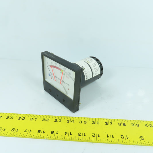Crompton 386698 239-3024 Panel Mount DC Volts Voltmeter 0-60