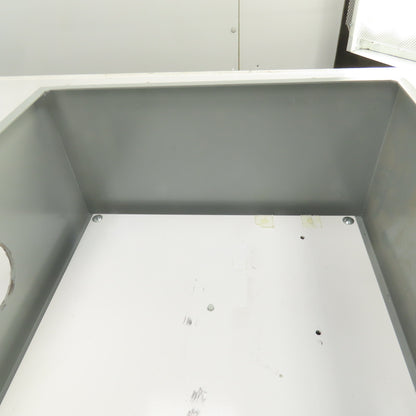 12" x 12" x 6" Steel Electrical Enclosure W/ Backplate & Hinged Door Type 12, 13