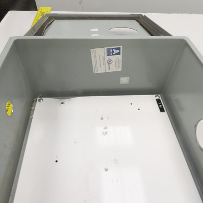12" x 12" x 6" Steel Electrical Enclosure W/ Backplate & Hinged Door Type 12, 13