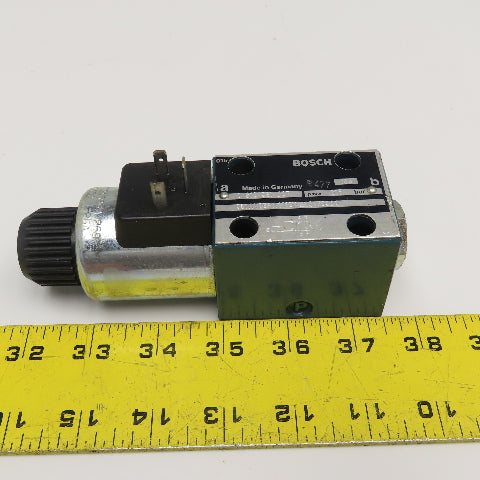 Bosch 081WV06P1V1012WS024/00D0 2 Position Single Solenoid Hydraulic Valve 24VDC