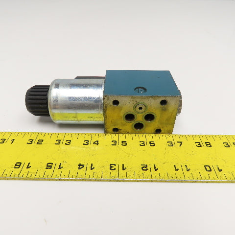 Bosch 081WV06P1V1012WS024/00D0 2 Position Single Solenoid Hydraulic Valve 24VDC