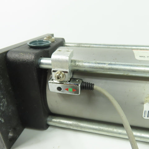 SMC T-ACNL-80-01-0010US Double End/Acting Pneumatic Air Cylinder 6-1/4" Stroke