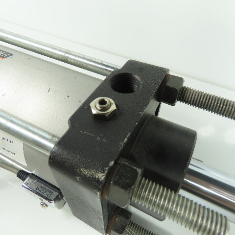 SMC T-ACNL-80-01-0010US Double End/Acting Pneumatic Air Cylinder 6-1/4" Stroke