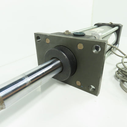 SMC T-ACNL-80-01-0010US Double End/Acting Pneumatic Air Cylinder 6-1/4" Stroke