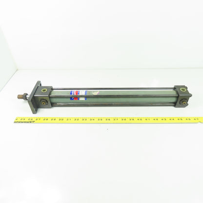 Yuken CJT70-FA50B80B-BCD Double End/Acting Hydraulic Cylinder 80mm Stroke