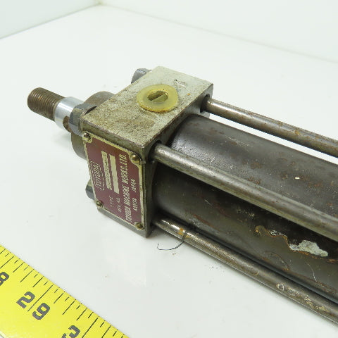 Yuken Double End/Acting Hydraulic Cylinder 80mm Stroke 50mm Bore 28mm Rod Dia