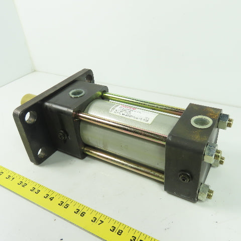 Yuken CJT70-FA32B350B-BCD Double Acting Hydraulic Cylinder 350mm Stroke 32mmBore
