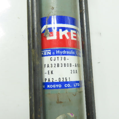 Yuken CJT70-FA32B380B-ABD Double Acting Hydraulic Cylinder 380mm Stroke 32mmBore