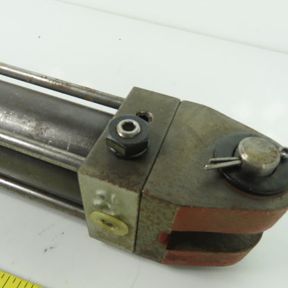 Toyoda HC-40CB215-W-L Double Acting Hydraulic Cylinder 215mm Stroke 40mm Bore