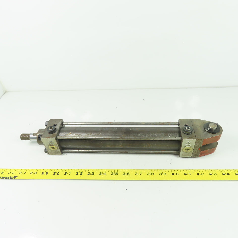 Toyoda HC-40CB215-W-L Double Acting Hydraulic Cylinder 215mm Stroke 40mm Bore