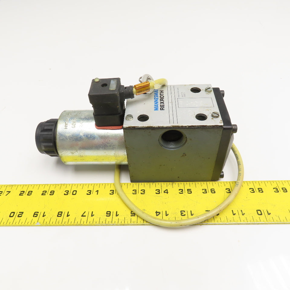 Rexroth 4WE10 D 31/CG24N9Z4 Single Solenoid Directional Valve 24VDC Coil