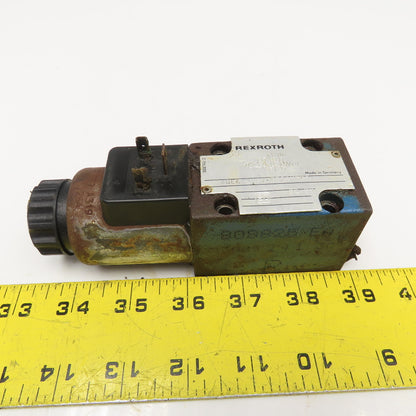 Rexroth 4WE6 D61/EG24N9K4 2 Position Single Solenoid Hydraulic Valve 24VDC Coil