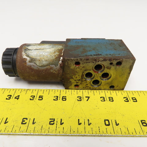 Rexroth 4WE6 D61/EG24N9K4 2 Position Single Solenoid Hydraulic Valve 24VDC Coil
