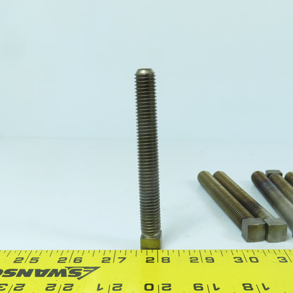 Asap Fastening 5096SQC 1/2-13 x 4 UNC Square Head Set Screw Cup Point Lot Of 22