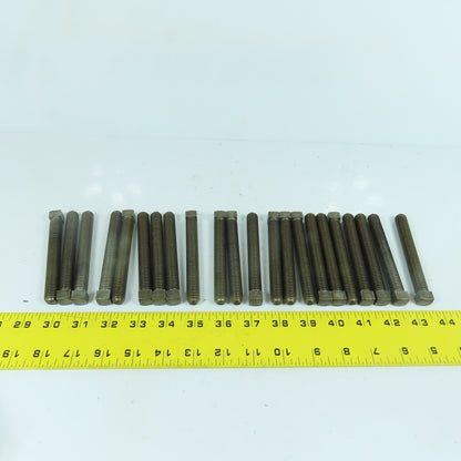 Asap Fastening 5096SQC 1/2-13 x 4 UNC Square Head Set Screw Cup Point Lot Of 22
