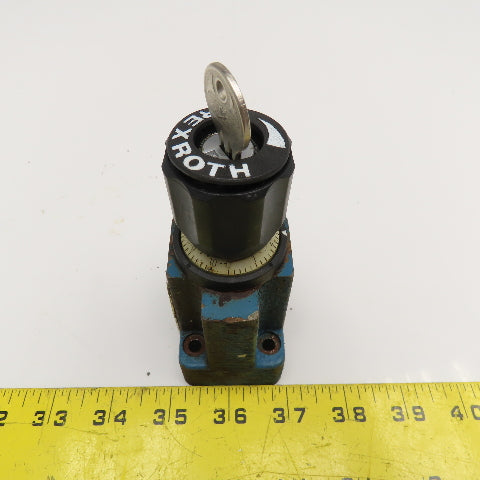 Rexroth 2 FRM 6B 36-31/16 QRV 2 Way Hydraulic Flow Control Valve
