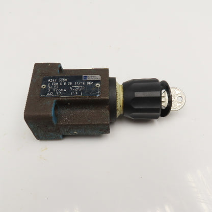 Rexroth 2 FRM 6B 36-31/16 QRV 2 Way Hydraulic Flow Control Valve