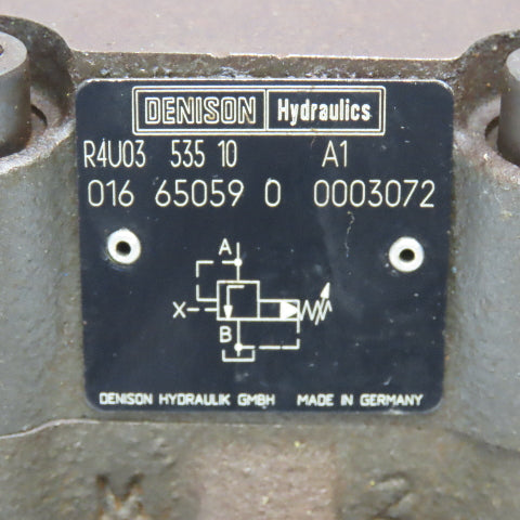 Denison R4U03 535 10 Hydraulic Unloading Valve Subplate Mounting