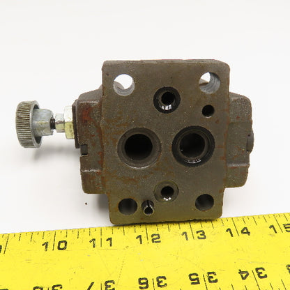 Denison R4U03 535 10 Hydraulic Unloading Valve Subplate Mounting