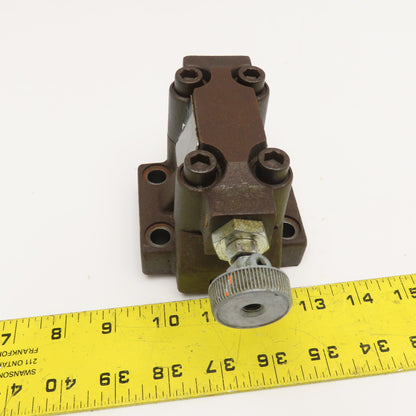 Denison R4U03 535 10 Hydraulic Unloading Valve Subplate Mounting