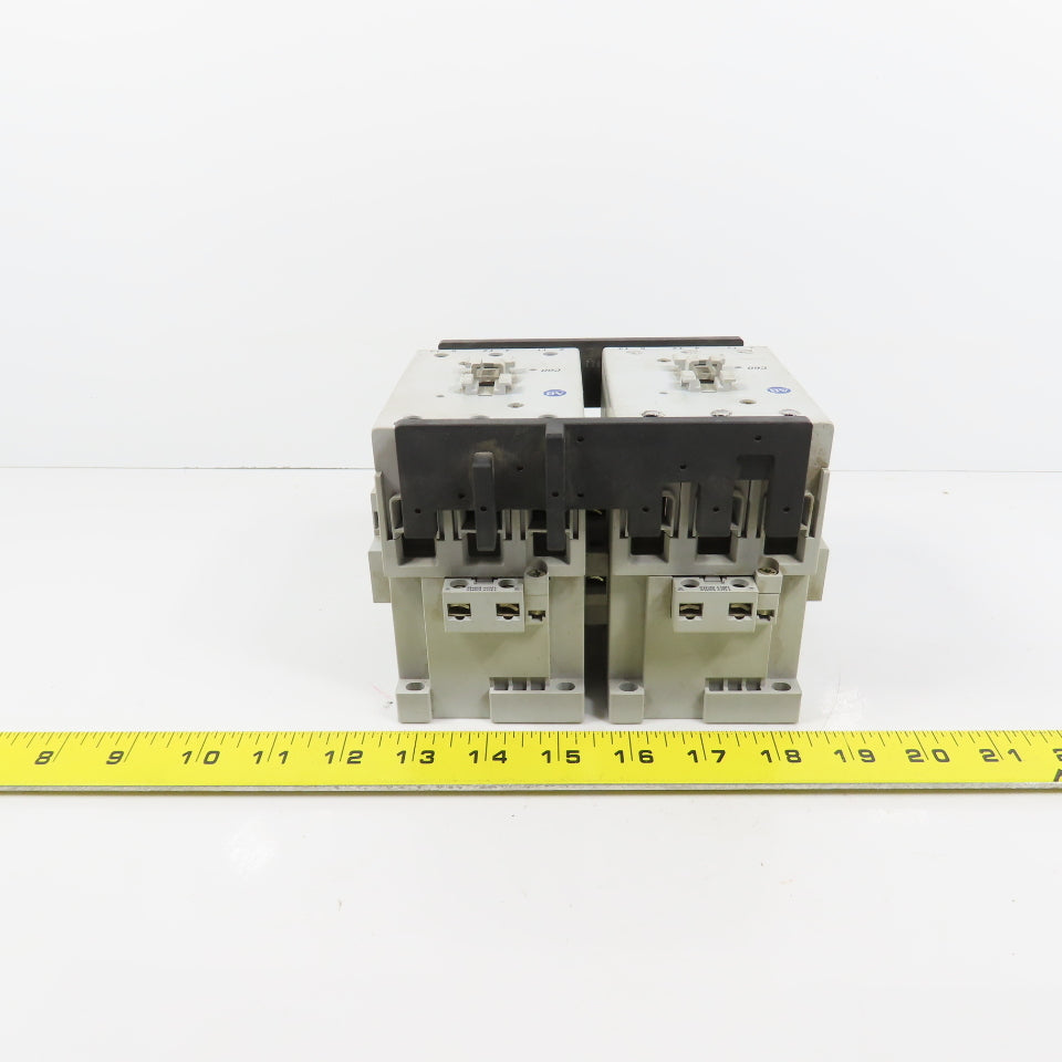 Allen Bradley 100-C60*00 104-C60D22 60A 600V Reversing Contactor 120V Coil 50HP