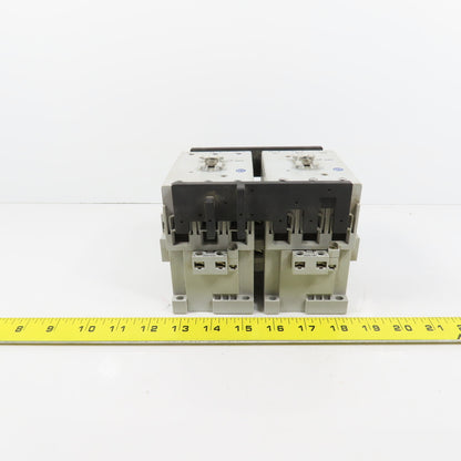 Allen Bradley 100-C60*00 104-C60D22 60A 600V Reversing Contactor 120V Coil 50HP