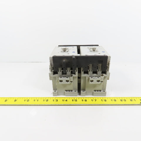 Allen Bradley 100-C60*00 104-C60D22 60A 600V Reversing Contactor 120V Coil 50HP