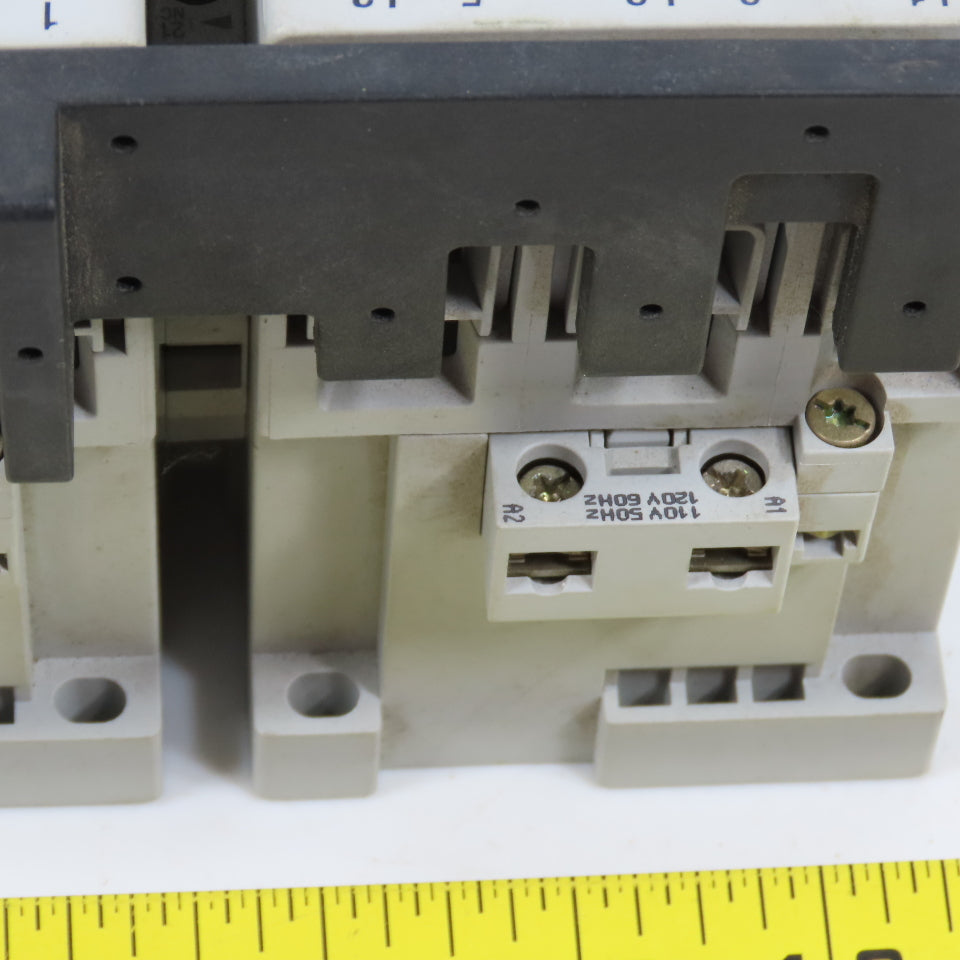 Allen Bradley 100-C60*00 104-C60D22 60A 600V Reversing Contactor 120V Coil 50HP