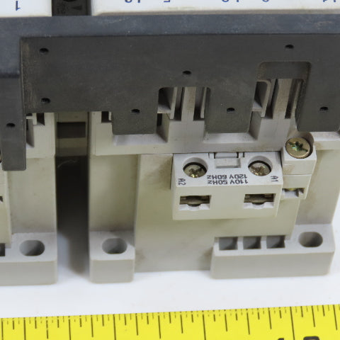 Allen Bradley 100-C60*00 104-C60D22 60A 600V Reversing Contactor 120V Coil 50HP